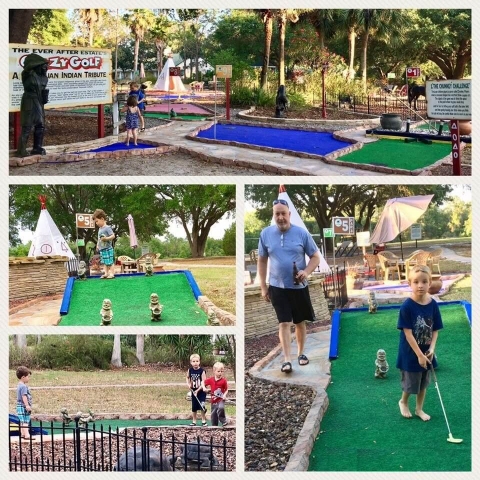 mini golf put put course near orlando