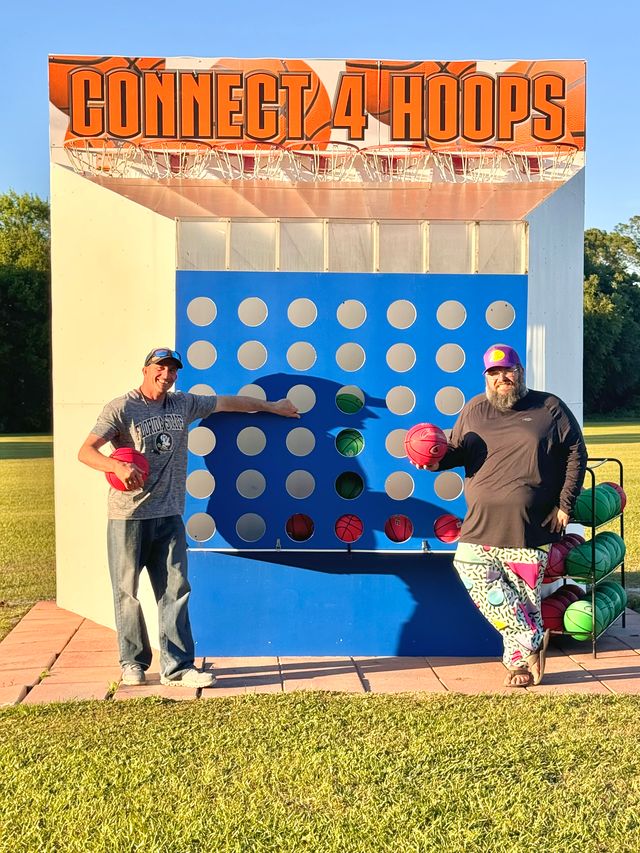 connect four hoops basketball game custom build